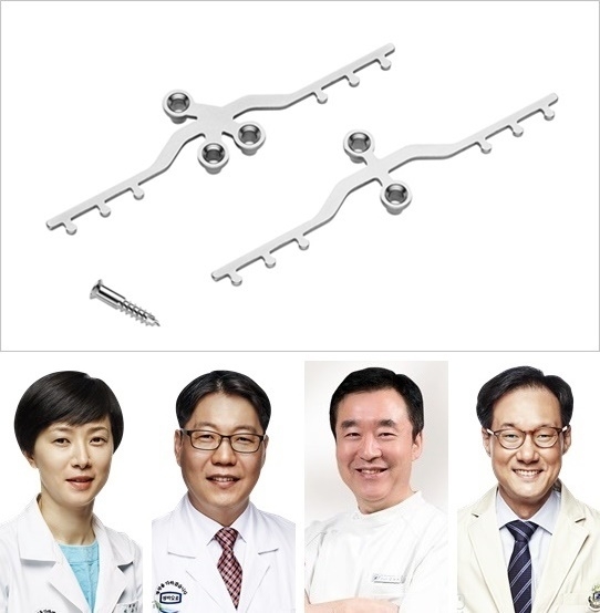 사진 왼쪽부터 강의를 맡을 김윤지 교수, 모성서 교수, 오성진 원장, 한성호 교수.