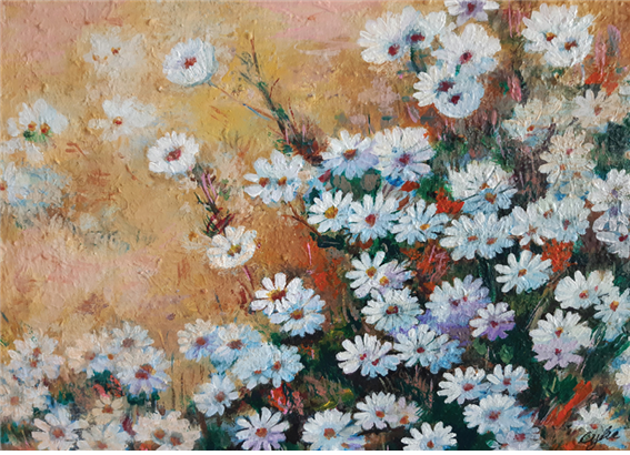 최영희 '향연' 45×33 Acrylic on canvas
