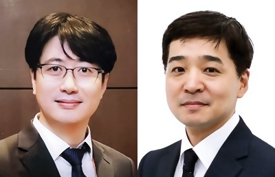 '보철치료 성공의 조건'의 두 저자. 왼쪽부터 최대훈 원장, 명양호 원장.