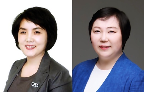 브레인스펙 김민정 대표(오른쪽)와 김귀옥 이사.